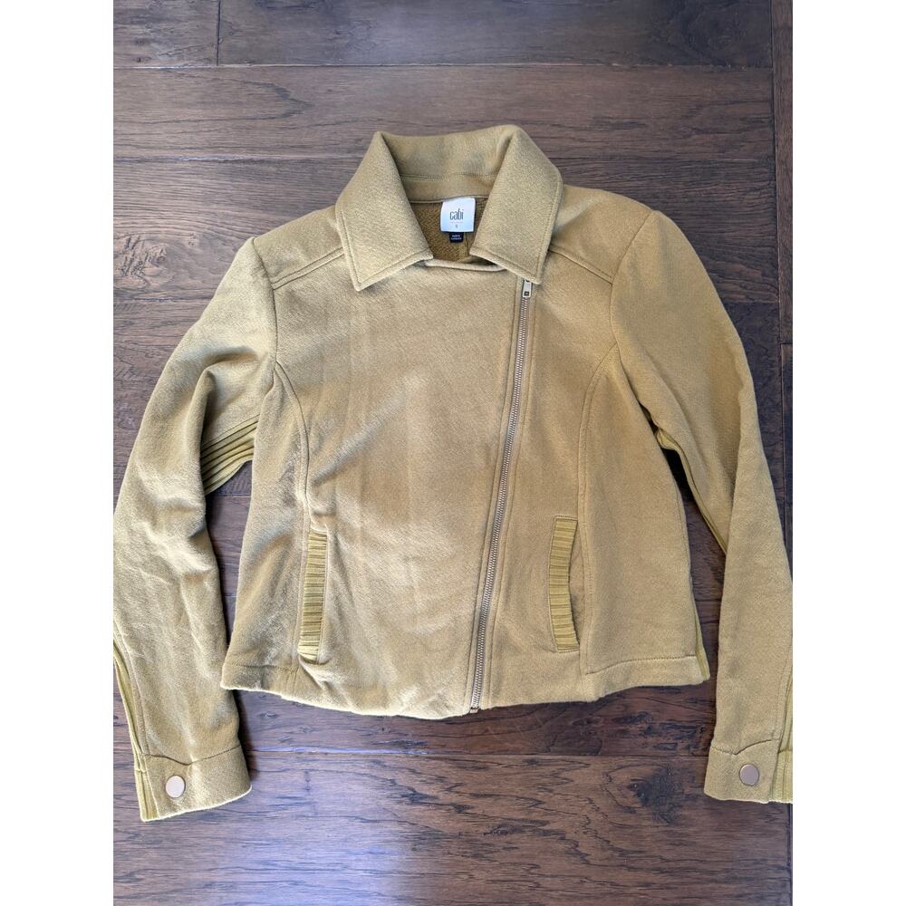 CAbi Utility Jacket Olive Green‎  Size Small Worn Once